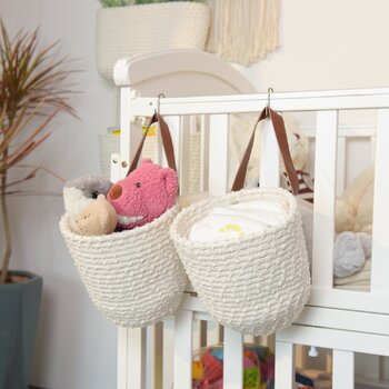 Hanging best sale blanket storage